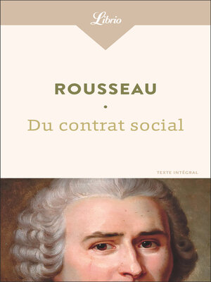 cover image of Du contrat social ou Principes du droit politique